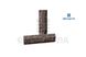 Декоративная плитка скала фасадная, размер 250Х20Х65мм шоколад 393019803 фото